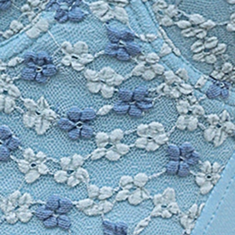 Boho Floral Lace Bustier Bodycon Crop top - Picture 3 of 4